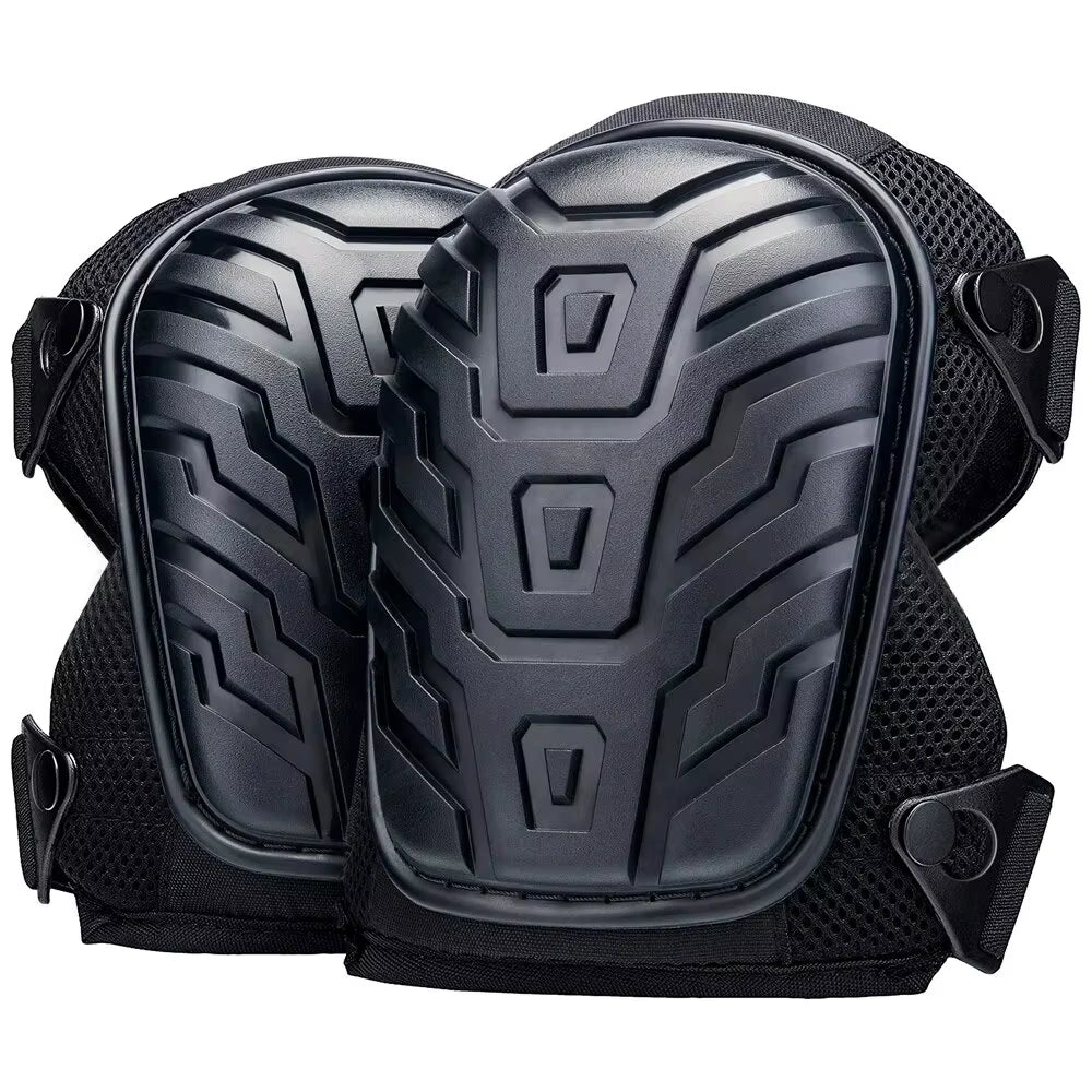 Professional Heavy Duty EVA Foam Padding Knee Pads with Comfortable Gel Cushion and Adjustable Straps for Working, Gardning