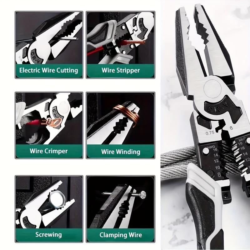 Multi-Functional Universal Diagonal Pliers Sharp Nose Pliers Hardware Tools Universal Wire Pliers