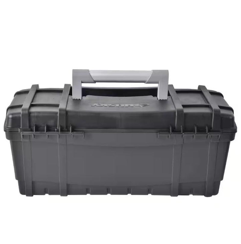 Husky 24 In. Hand Tool Box in Black