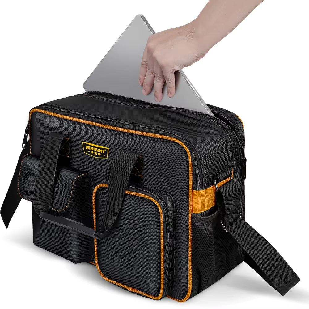 Electrician Tool Bag: Thick, Wear-Resistant, Multi-Functional, Large-Capacity Storage for All Your Repair Needs