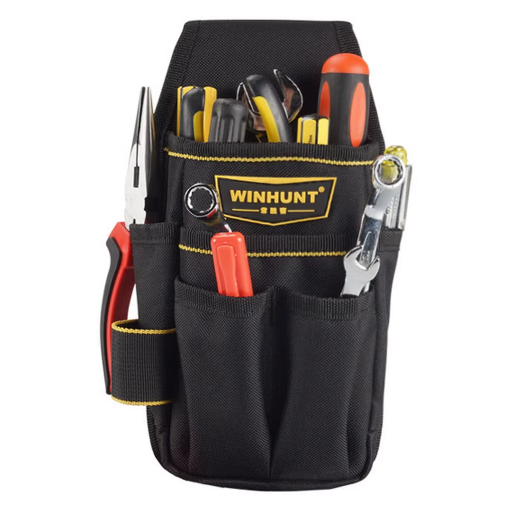 Oxford Pouch Bag Construction Electrician Tool Belt Multi-Pocket for Electrical Electrician Construction Carpenters Framers